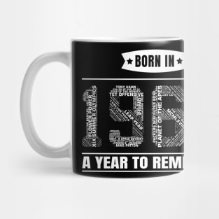 1968 Birth Year Events | 51st Birthday Gift Mug